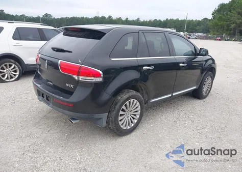 2011 Lincoln Mkx z USA, uszkodzony, nr VIN 2LMDJ6JK9BBJ14596